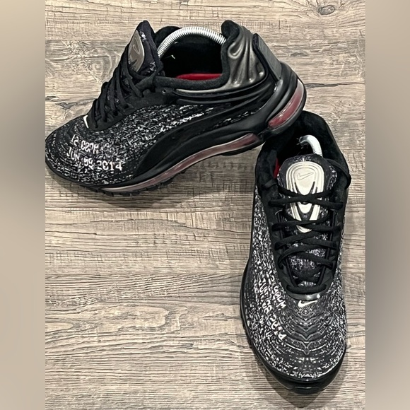 NIKE SKEPTA X AIR MAX DELUXE 'NEVER SLEEP ON TOUR' AQ9945-001 Size 10 - Picture 8 of 16